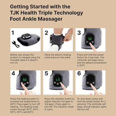 Triple Method Therapy Foot Ankle Massager